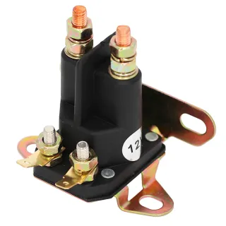 12V 4-Pole Solenoid Relay Switch 67-749 for Cub Cadet Lawn Mower GT1054 GT1554 GTX2100 John Deere Z225 Z425 Z445 Z645