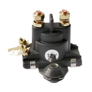 12V 4 Terminals Solenoid Relay Switch 89-818997A1 for Yamaha Mercury Marine 20HP-90HP