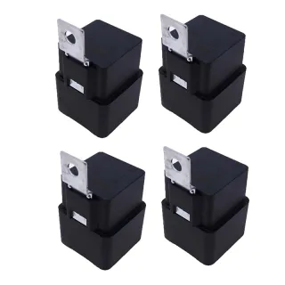 4 Pieces 12V 40A WaterProof Relay AT75769 for Hella John Deere Tractor Mower Lawn Mower Lawnmower Electric Starter Garden