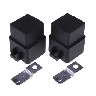 2 Pieces 12V 40A Single Pole Down Throw Relay AT75769 for John Deere L120 L130 LA100 LA105 LA110 LA115 LA120 LA125 LA130 102 105 107 115 125 130 135 140 155C