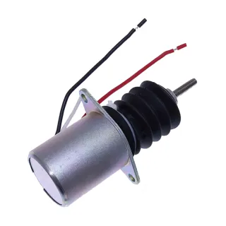 12V Aftermarket Trombetta P610-B1V12 Pull Solenoid With Springs for Engine Excavator Loader Bulldozer Tractor