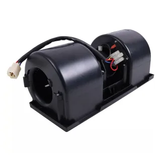12V Blower Motor KV16757 for John Deere Engine 3029 4024 4045 Loader 240 250 260 270 280 313 315 317 320 332