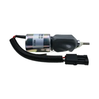 Aftermarket Woodward 1751ES-12E2UC3B1S1 1700-1508 12V Fuel Shutoff Solenoid for Diesel Engine Generator Agricultural Equipment