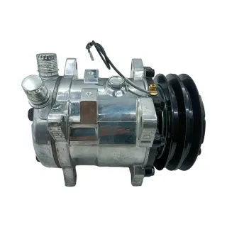 12V SD5H09 Aftermarket Sanden 6300 6301 6329 A/C Compressor for Truck Bus SUV Excavator Loader Bulldozer