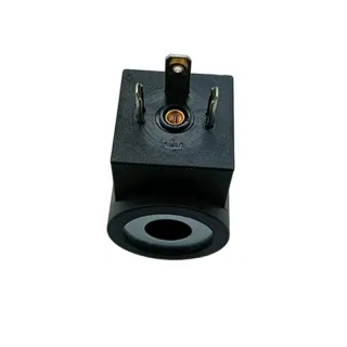 12V Solenoid Coil 094001000 for Air Compressor Hole Size 13mm Height 37.7mm
