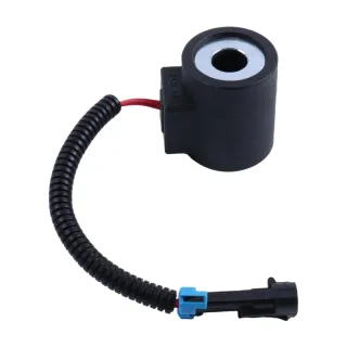 12V Solenoid Valve Coil TCA17972 for Yanmar Engine 3TNV82A 3TNV84T John Deere Mower 7200 7400 7500