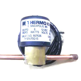 12V Solenoid Valve Pilot 66-7636 for Thermo King SB100 SB110 SB190 SB200 SB210+ SB230+ SB300  SB400