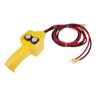 12V Winch Handheld Control Remote Hand Control Assembly for 1500lbs to 5000lbs Electric Winches Yellow