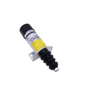 12V 2 Terminals Stop Solenoid 1500-2098 1502-12C6U1B2 for Woodward 1500 Series