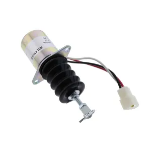12V Fuel Shut Off Solenoid Valve 119629-66801 for Yanmar Engine 3TNE88