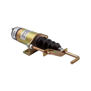12V Fuel Stop Solenoid 1554654 for Caterpillar CAT 3116 3126B 3126E Engine