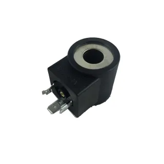 12V Solenoid Coil 094001000 for Air Compressor Hole Size 13mm Height 37.7mm