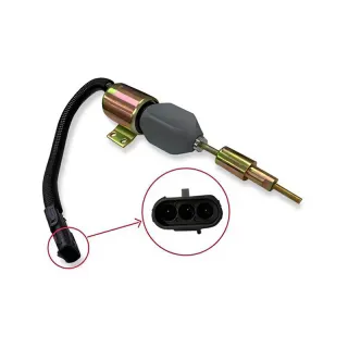 12V Solenoid Valve 2T0130764 2S0130764 for Cummins 6CTAA Engine VW 23.220 24.250 24.220 17.220 26.220 40.300