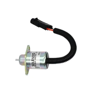 12V Stop Solenoid 72265GT for Genie S-60 S-65 S-80 S-85 Z-80 Z-60 Perkins Engine 400
