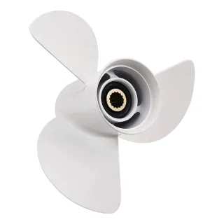 13 1/4" x 17" RH 3 Blade Propeller 6E5-45945-01-EL for Yamaha 50 60 70 75 80 85 90 100 115 130HP Gearcase Boat Engine