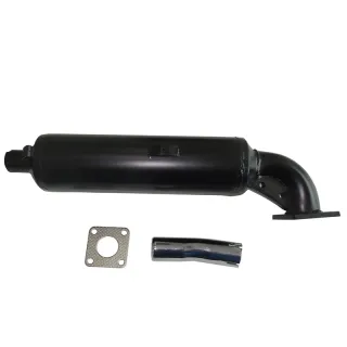 Muffler 15371-12110 for Kubota Engine D722 D1105 V1505 WG750 Tractor B6100E-P B6100HST-D B7100D-P B7200E B8200