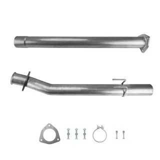 4'' Down-pipe Back DPF Delete Race Pipe for Ford Engine Powerstroke 6.7L Superduty Pickup Truck F-250 F-350 F-450 2011-2019
