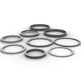 Hydraulic Cylinder Rod Seal Kit AHC16724 for John Deere Scraper 1512E Loader 410L