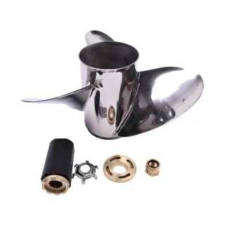 14 5/8 x 25 Pitch Right Tempest Plus Propeller Impeller 48-8M0151386 for Mercury Outboard 135-400HP Command Thrust 90-115HP Alpha Bravo One