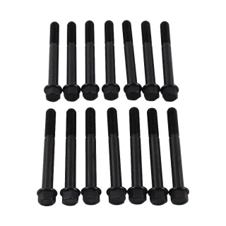 14Pcs Cylinder Head Bolt 19202-03450 for Kubota Engine D1402 D1302?Tractor L175 L185 L2250 L2550 L3250 M4000 M4030 M4500 M4950 M5030