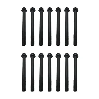 14Pcs Cylinder Head Bolt 6657478 for Kubota Engine D1005 D1105 D1305 Bobcat 425 428 463 553 6KW B100 B200 B250 BL275 E25 E26 E27 E27Z S100 S70