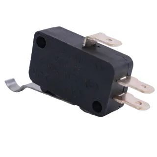 15A 125/250VAC Micro Limit Switch with Curved Tip Lever V-154-1C25 for Omron