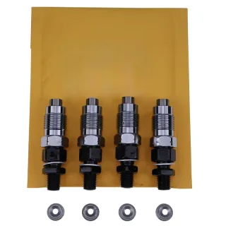 4Pcs Fuel Injector 16454-53905 for Kubota V2203 V2403 Engine M4700 M4900 M5140 M5400 M5700 MX4700 MX4800 MX5000 MX5100