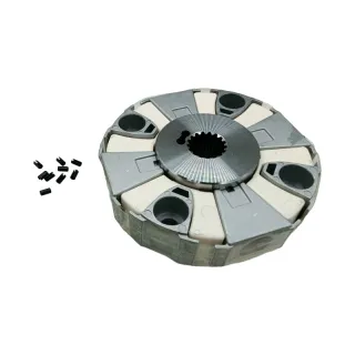 17 Tooth 160H Coupling Assembly 331/19919 for JCB Excavator JS330 JS330XD JS360 JS460 JS450LC
