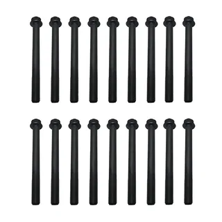 18Pcs Cylinder Head Bolt 6657478 for Kubota Engine V1505 Bobcat 425 428 463 553 6KW B100 B200 B250 BL275 E25 E26 E27 E27Z S100 S70