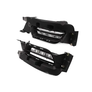 1 Set Bumper LED Fog Light DRL Driving Lamp Cover Fit 68214427AB 68214428AB for Dodge Charger 2015 2016 2017 With Wiring Harness