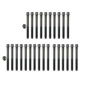 1 Set Cylinder Head Bolt for Mitsubishi S6KT Caterpillar C6.4 Engine