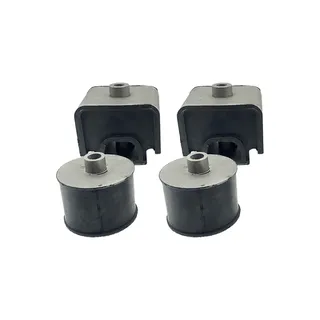 1 Set Mounting Rubber Cushion Feet Bumper for Daewoo Doosan Excavator DH220-3