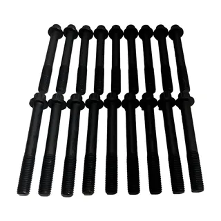 1Set Cylinder Head Bolt for Isuzu Engine 4HF1 4HK1 6HK1 6HH1 6HE1 Hitachi Excavator ZX200-3 ZX210-3 ZX220W-3 ZX240-3 ZX250LC-3 ZX270-3 ZX280LC-3 ZX350-3