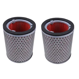 2 Air Filters 17210-MEL-000 for Honda Motorcycle CBR1000RR 2004-2007