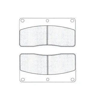 2 PCS Brake Pad YY26184020 for Kawasaki