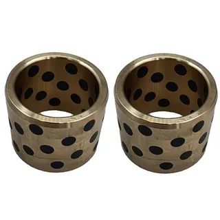 2 Pieces Bucket Pin Bushing Bearing for Caterpillar CAT Excavator 303.5CR 40*50*40mm