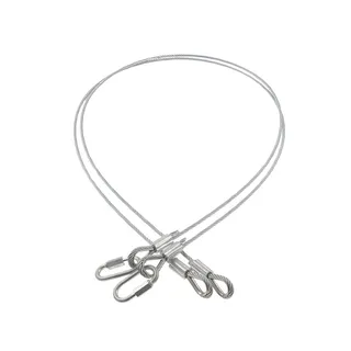 2 Pcs Cables with EZ Spring Clips 125542 for Gorilla Lift