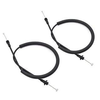 2 Pcs Door Latch Cable 55275106 for Dodge Ram Pickup Truck 1500 2500 3500