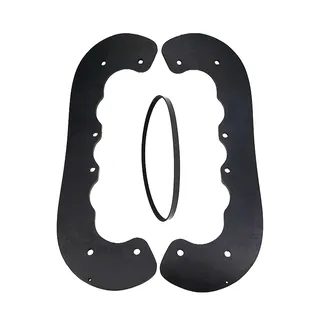 2 PCS Snow Thrower Blower Paddle 55-9251 for Toro CCR2000 CCR2450 CCR2500 CCR3600 Snowblower With Belt