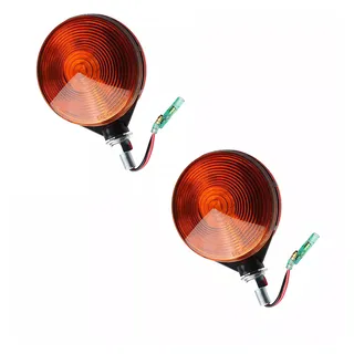 2 Pieces 24V Flashing Amber Light Assembly 126111 for Skyjack Scissor Lift SJII 3215 3219 SJIII 3215 3219 3220 3226 4626 4632 4740