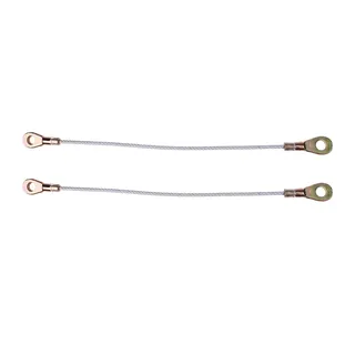 2 Pieces 35cm Tailgate Tail Gate Cable Hook 53045-1065 for Kawasaki Mule 3000 3010 3020