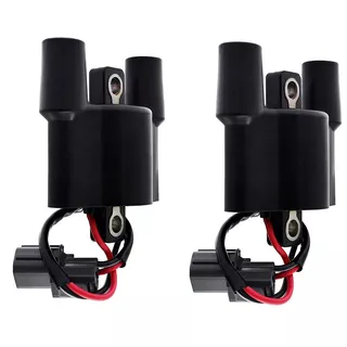 2 Pieces Ignition Coil F6T557 21121-3722 21121-0720 63P-82310-01-00 for Yamaha F60 4 Stroke F150 F50 F75 F90 Kawasaki Motorcycle