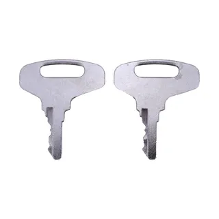 2 Pieces Ignition Key 3BA-55-13271 for Komatsu Forklift AE50 AM50 FB09 FB10 FB13 FB14 FB15 FB18 FB20 FB25 FB30