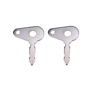 2 Pieces Ignition Key 988/00177 for JCB 3CX 4C 811 812 817 818 820 805B 806B 806C 807B 807C 410 412 415 420 425 430 435