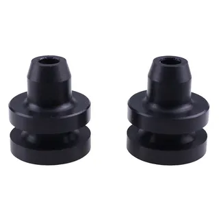 2 Pieces Lower Rubber Mounting Radiator Insulators 21508-10V00 for Nissan Engine VG30DE VH45D Vehicle 240SX