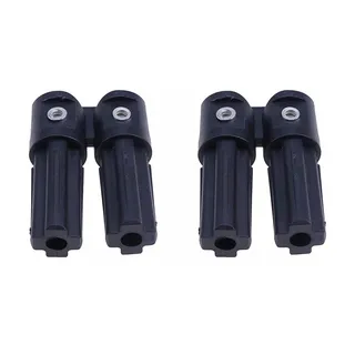 2 Pieces Soft Top Folding Bow Knuckles 5166017AB 11251.12 for 2005-2018 Jeep Wrangler JK