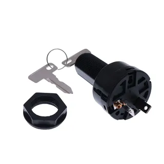 2 Pins Ignition Switch With 2 Keys 1018414-01 1025715-01 for Club Car Golf Cart DS 48-Volt Electric 1996-2002 Precedent