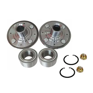 2 Sets Front Wheel Hub Bearing Kit 930-452 510050 NT510050 for Honda Accord
