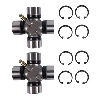 2 Universal Joints 865496A01 865493A01 18-6406 for Mercury Mercruiser Sterndrive Alpha I Gen II Bravo Vazer
