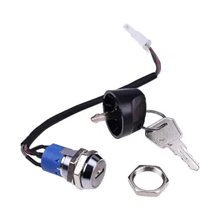 2 Way Key Switch Assembly with 2 Keys 1115-520003-0A for Big Joe